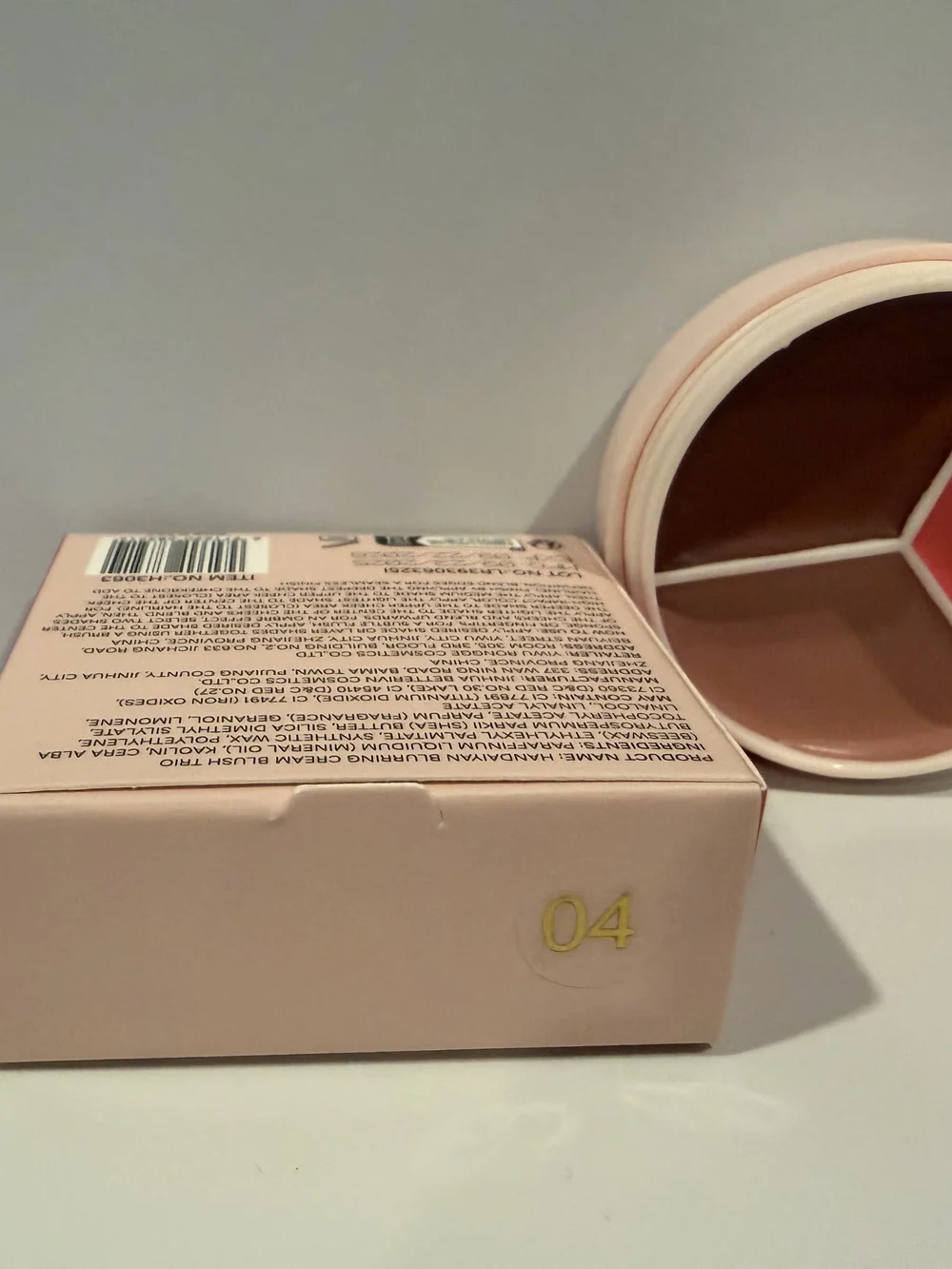 Blurring Cream Blush Trio — Pink, Coral, Brown